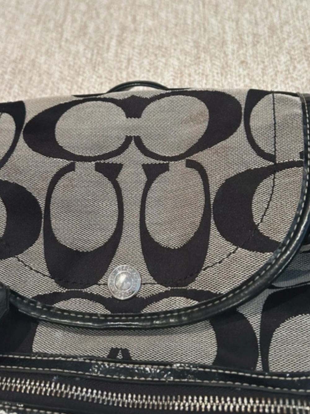Coach Signature Backpack - Picture 3 of 13